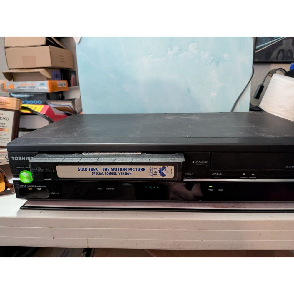 Toshiba SD-V296 DVD/VCR Combo Player (Tested & Working)